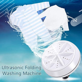 Mini Washing Machine Portable Ultrasonic Turbine Washer